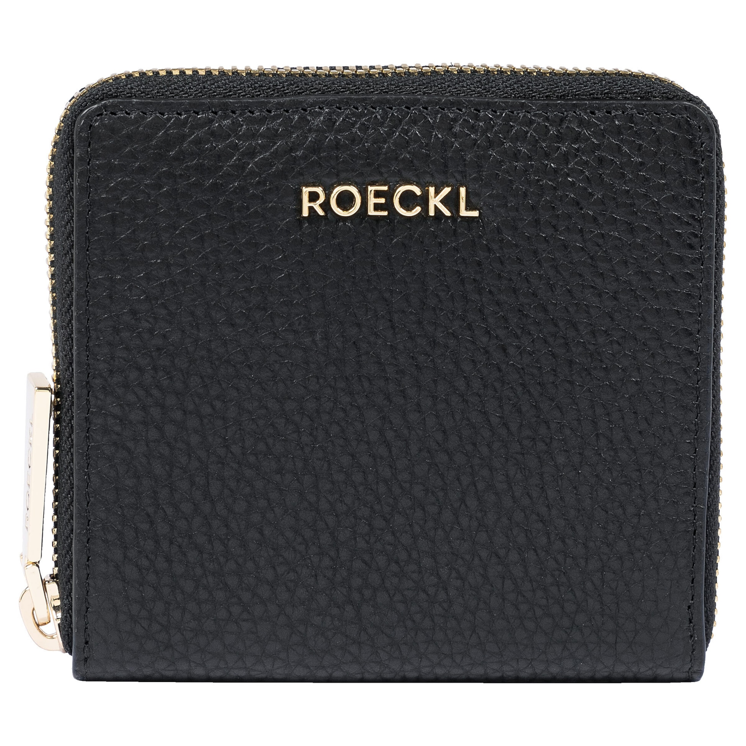 Portamonete 'DEDA' di Roeckl in nero: frontale