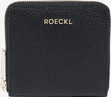 Portamonete 'DEDA' di Roeckl in nero: frontale