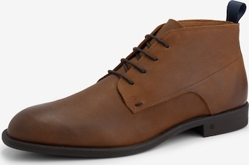 Travelin Lace-Up Shoes 'Watford' in Brown: front