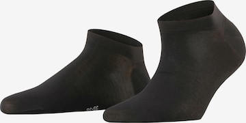 FALKE Füßlinge 'Fine Softness' in Schwarz: Vorderseite