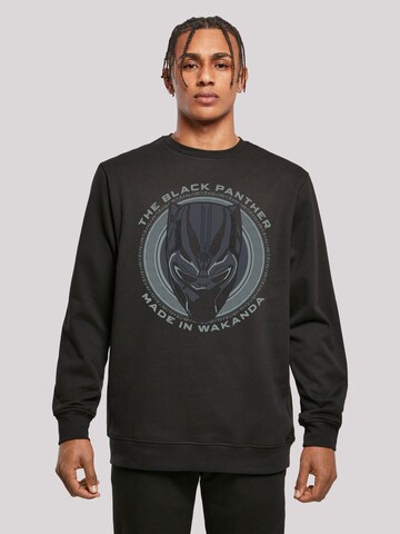 F4NT4STIC Sweatshirt 'Marvel' in Black: front