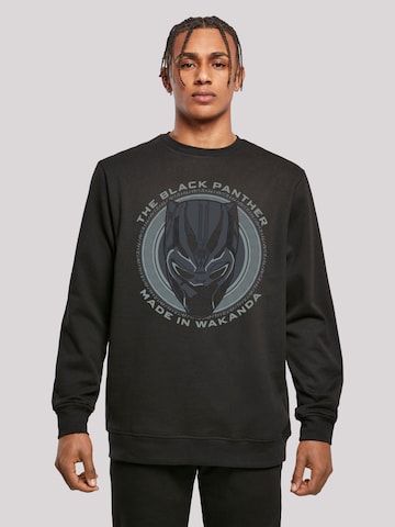 Sweat-shirt 'Marvel' F4NT4STIC en noir : devant