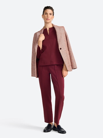 Coupe slim Pantalon Rich & Royal en rouge