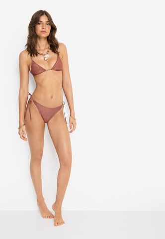 LSCN by LASCANA Треугольник Верх бикини в Коричневый