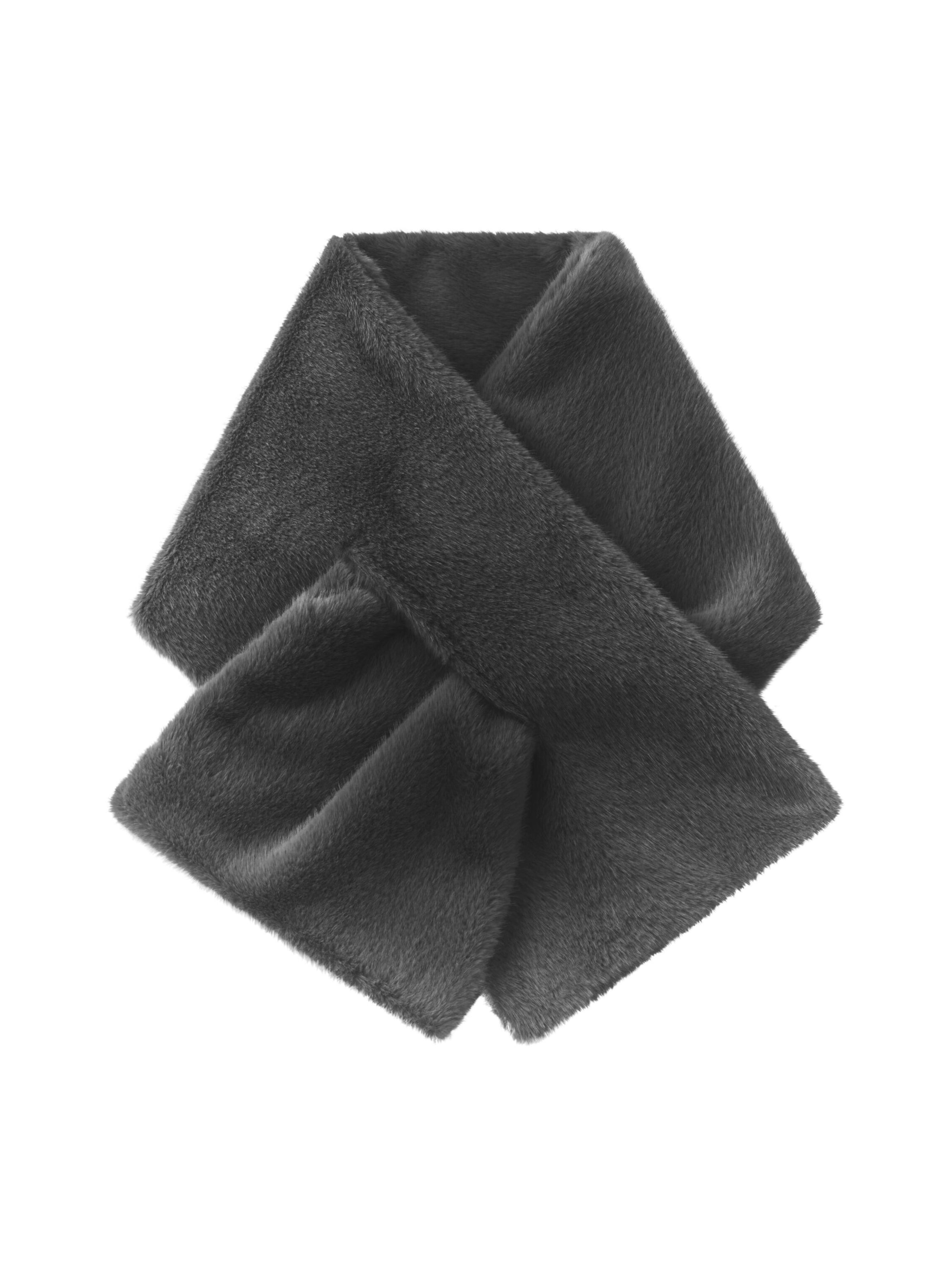 Écharpe CODELLO en noir : devant