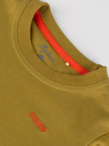 SIGIKID Shirt 'Langarmshirt Dino Fun' in Green
