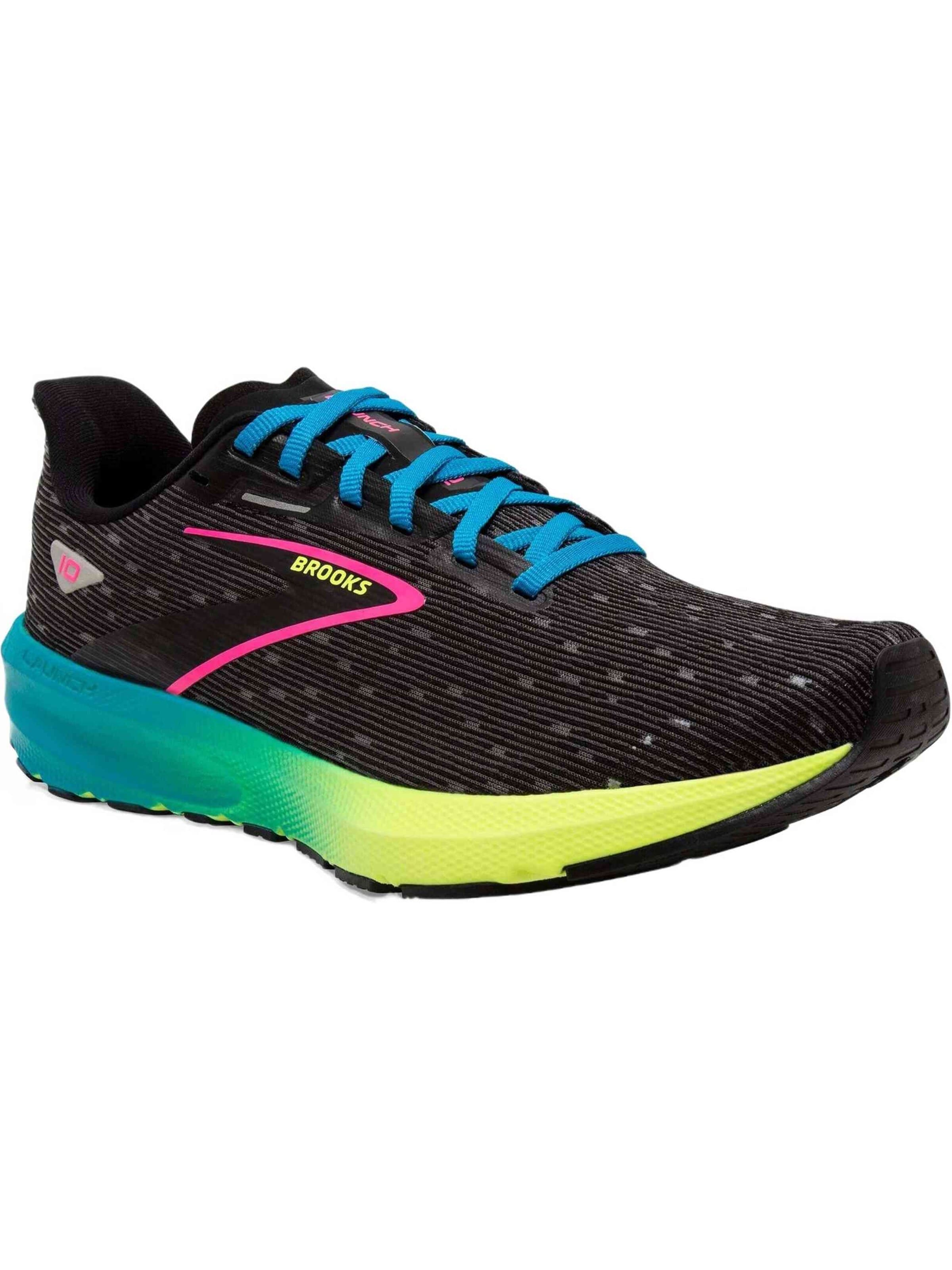 Chaussure de course BROOKS en noir : devant