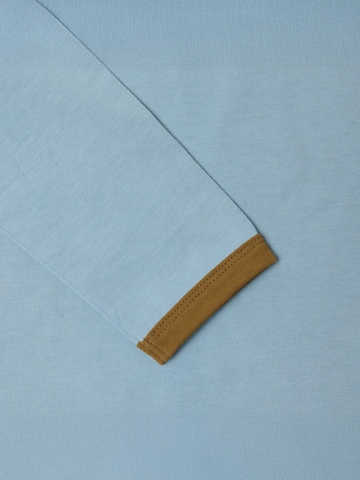 Maru + Bo Shirt 'BASIC HEAVY-WEIGHT LOGO T-SHIRT' in Blue