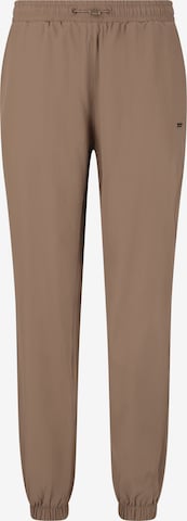 Athlecia Tapered Workout Pants 'Hero' in Green: front