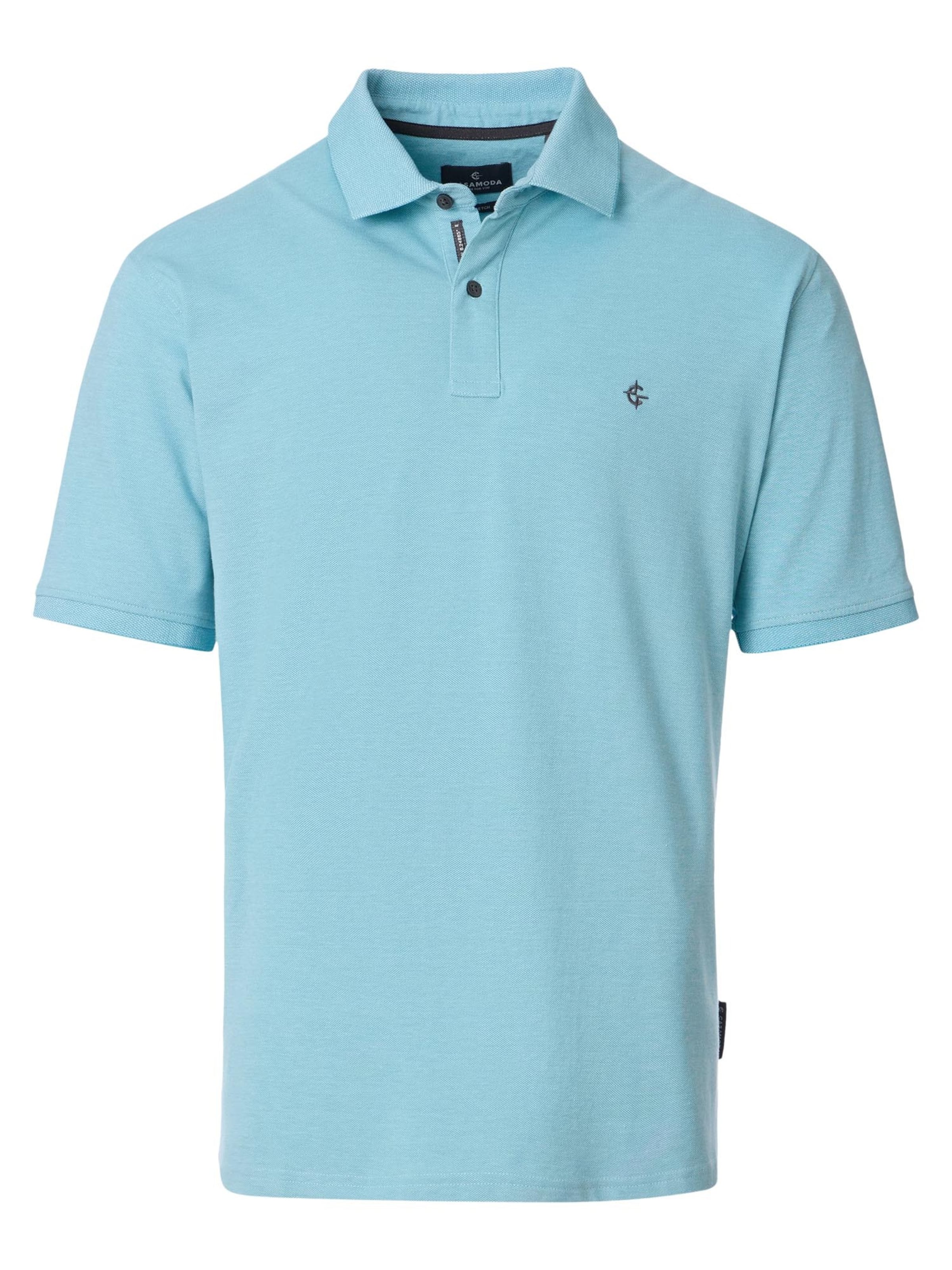 CASAMODA Shirt 'Basic' in Blue: front