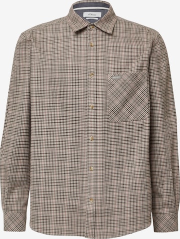 s.Oliver Overhemd in Beige: voorkant