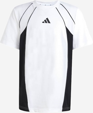 ADIDAS SPORTSWEAR Performance Shirt in White: front