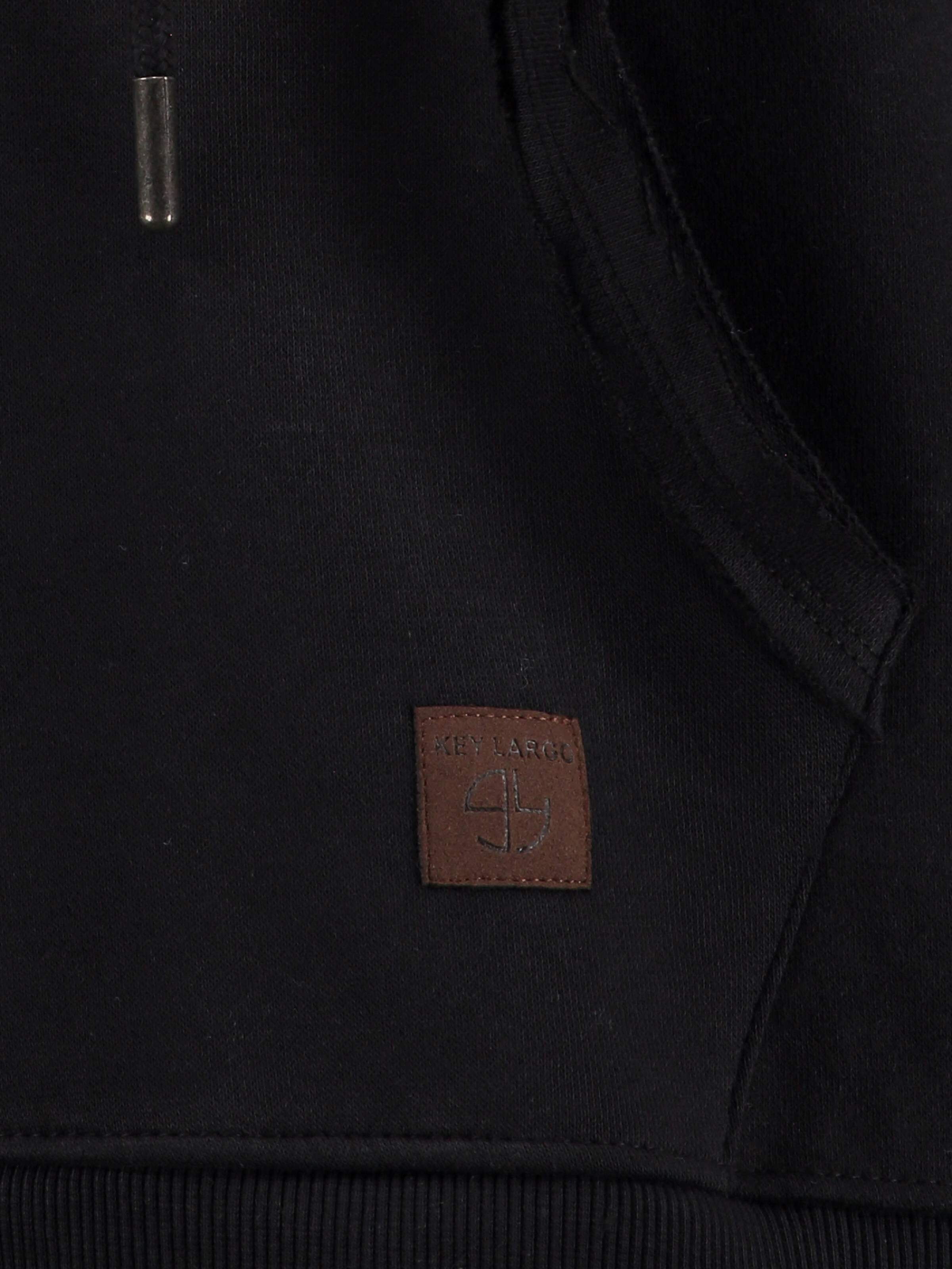 Giacca di felpa 'CONFIDENCE' di Key Largo in nero