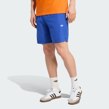 ADIDAS ORIGINALS Badeshorts 'Trefoil Essentials' in Blau: Vorderseite