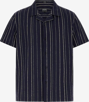 GUESS Hemd in Blau: Vorderseite
