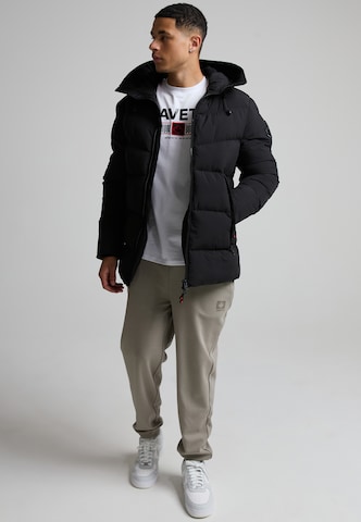 Parka d’hiver Zavetti Canada en noir