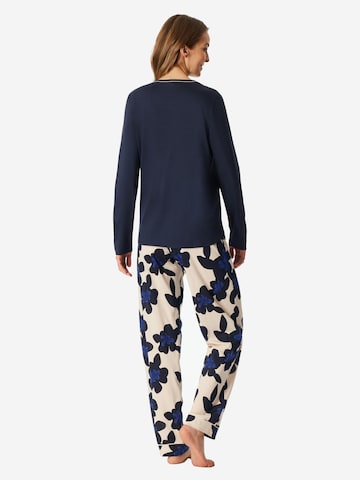 Pyjama 'Comfort Nightwear' SCHIESSER en bleu
