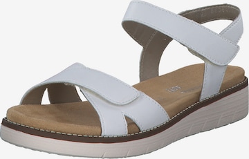 REMONTE Sandals in White: front