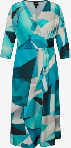 Robe Ulla Popken en bleu : devant