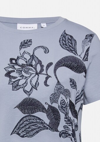 COMMA T-Shirt in Blau