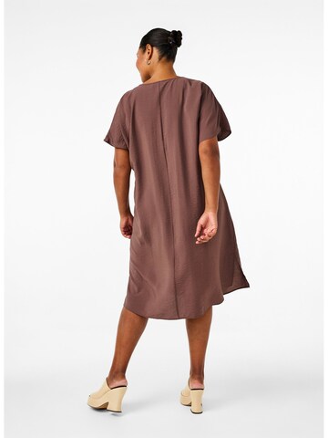 Zizzi Jurk in Bruin