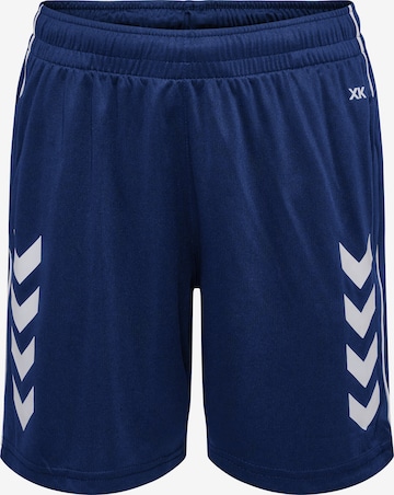 Hummel Workout Pants 'Core XK' in Blue: front