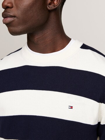 TOMMY HILFIGER Pullover in Weiß
