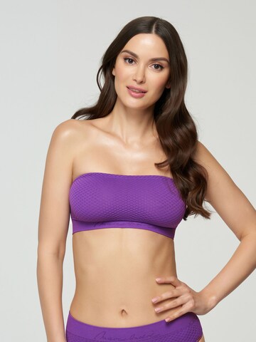 Bandeau Hauts de bikini Marc & André en violet