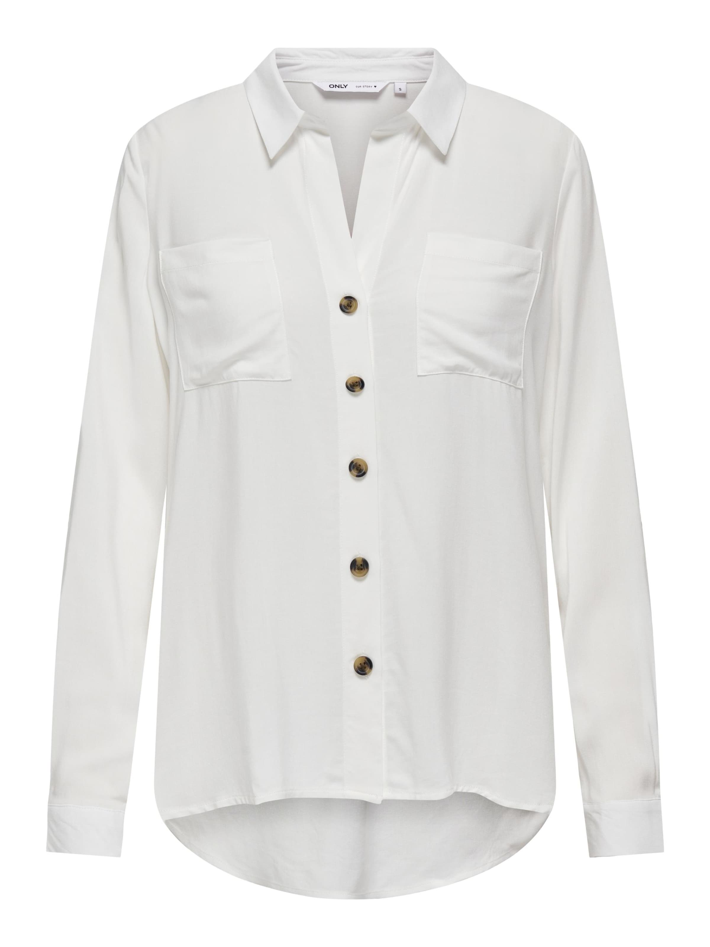 ONLY Блузка 'ONLYasmin' в Белый: спереди