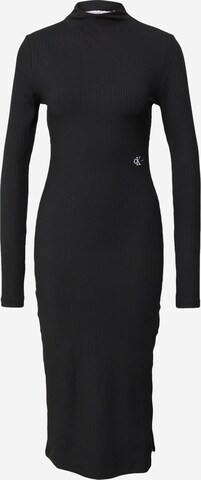 Calvin Klein Jeans Dress in Black: front