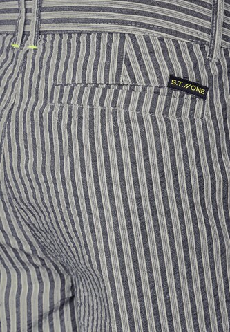 Street One MEN Regular Chinohose in Blau