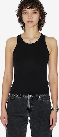 Top di Dr. Denim in nero: frontale