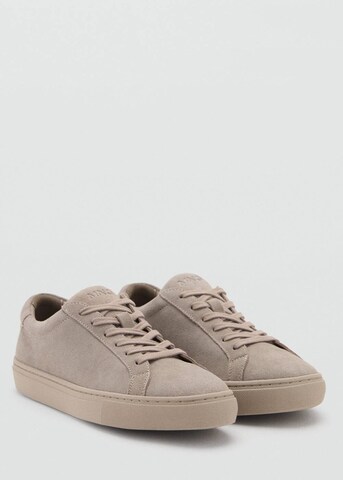 MANGO MAN Sneakers 'Metrosue' in Brown