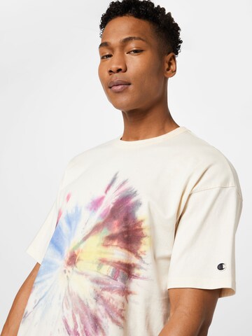 T-Shirt Champion Reverse Weave en blanc