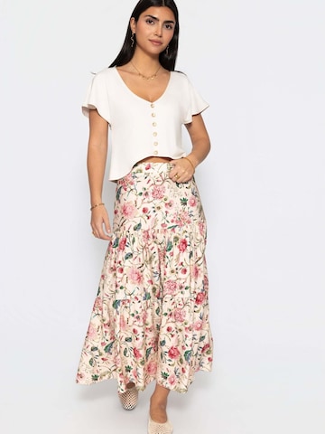 SASSYCLASSY Skirt in Beige