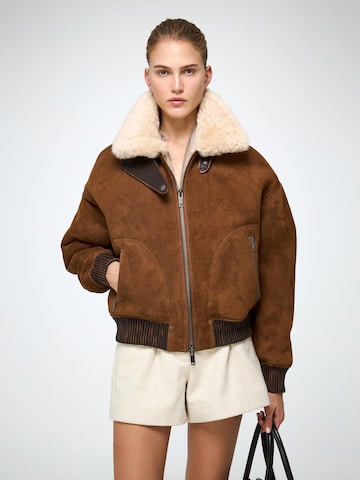 V S P Winterjacke 'Tricia' in Braun