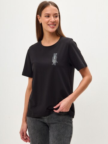 CAT by Maniita Lacitta Shirt in Black: front