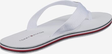 TOMMY HILFIGER Teenslipper in Wit