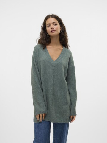 Pull-over 'ESTI ' VERO MODA en vert : devant