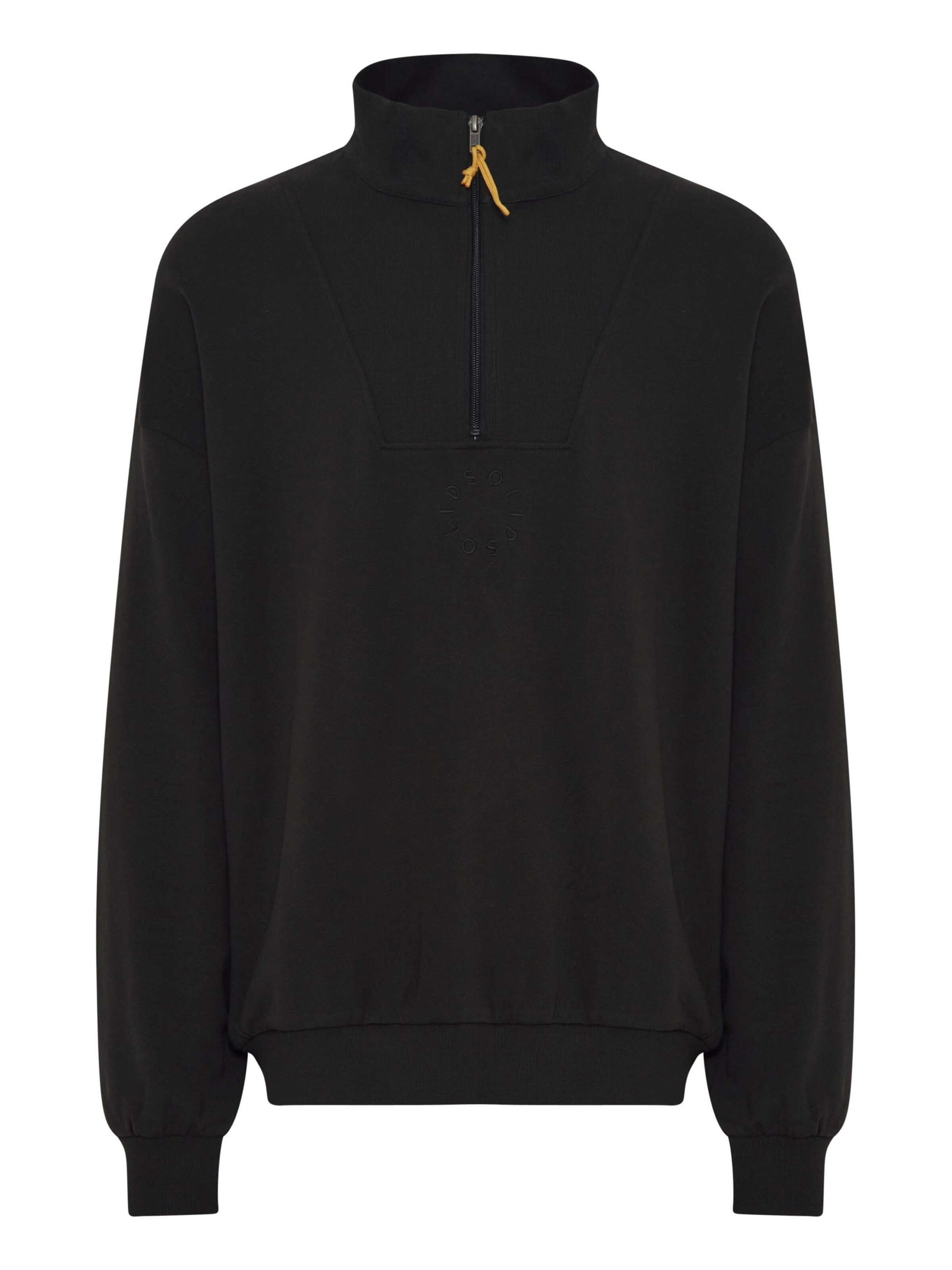 !Solid - Sweatshirt ' ILHAM ' em preto: frente