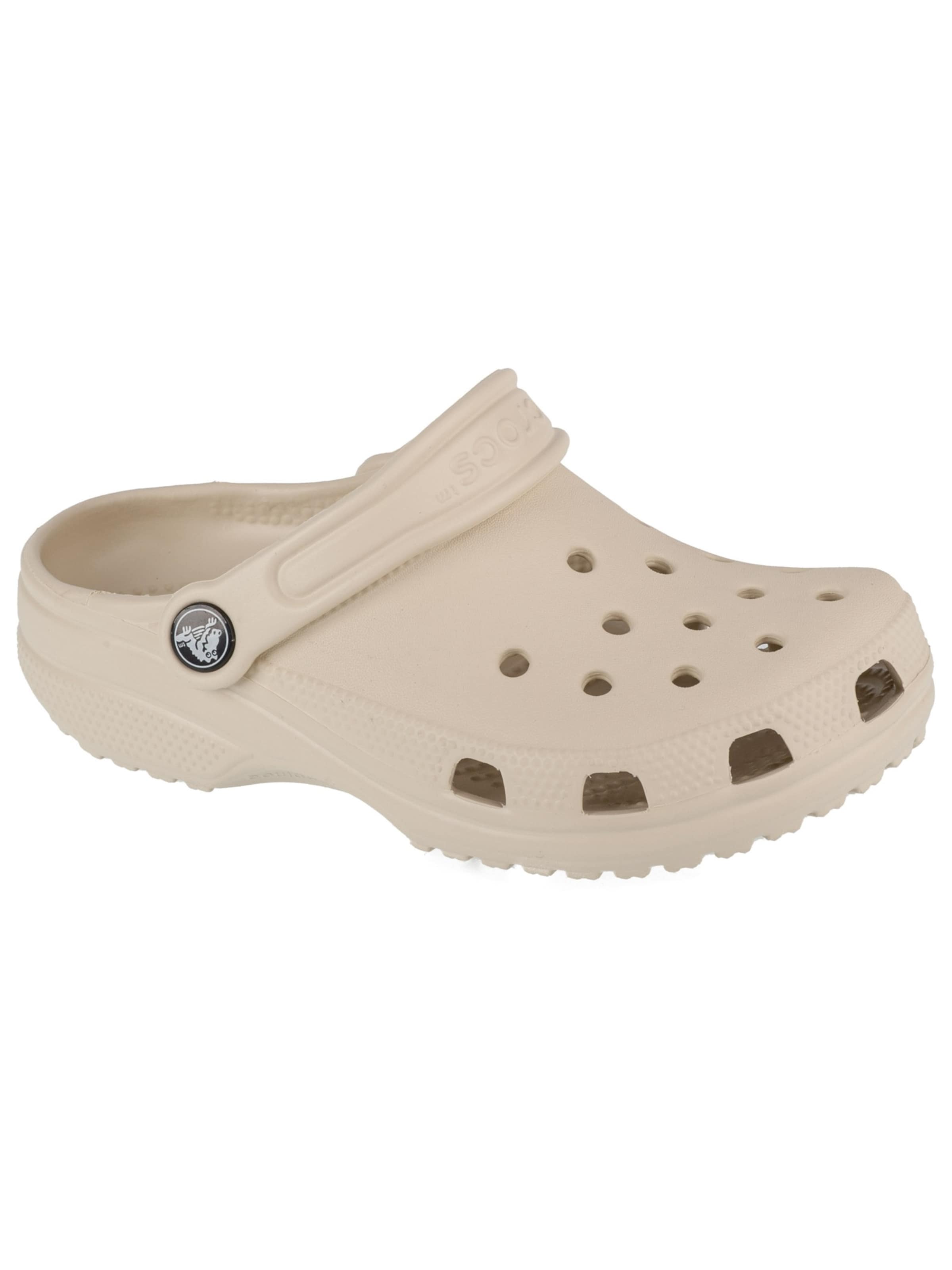 Crocs Sandale 'Crocs Classic Clog Kids'‌‌‌‌‌‌ in Beige: Vorderseite