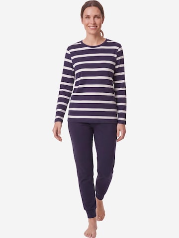Ammann Schlafshirt 'Mix & Match'‌‌‌‌‌‌ in Blau