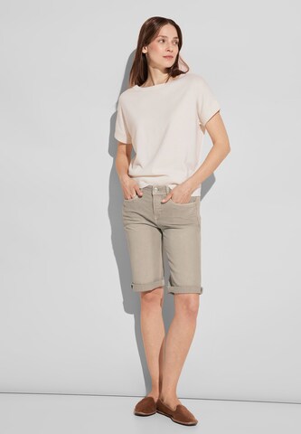 STREET ONE Slim fit Jeans 'Jane' in Beige