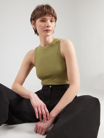 VERO MODA Top 'VMLAVENDER' – zelená: přední strana