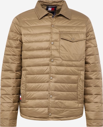 TOMMY HILFIGER Between-season jacket in Green: front