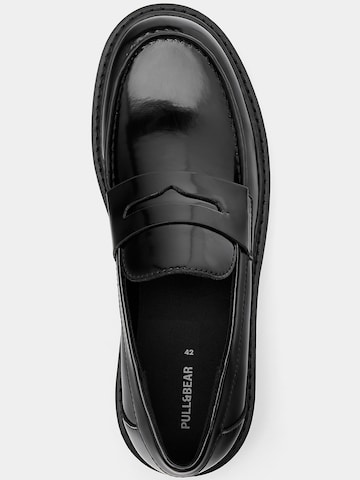 Pull&Bear Slipper in Schwarz