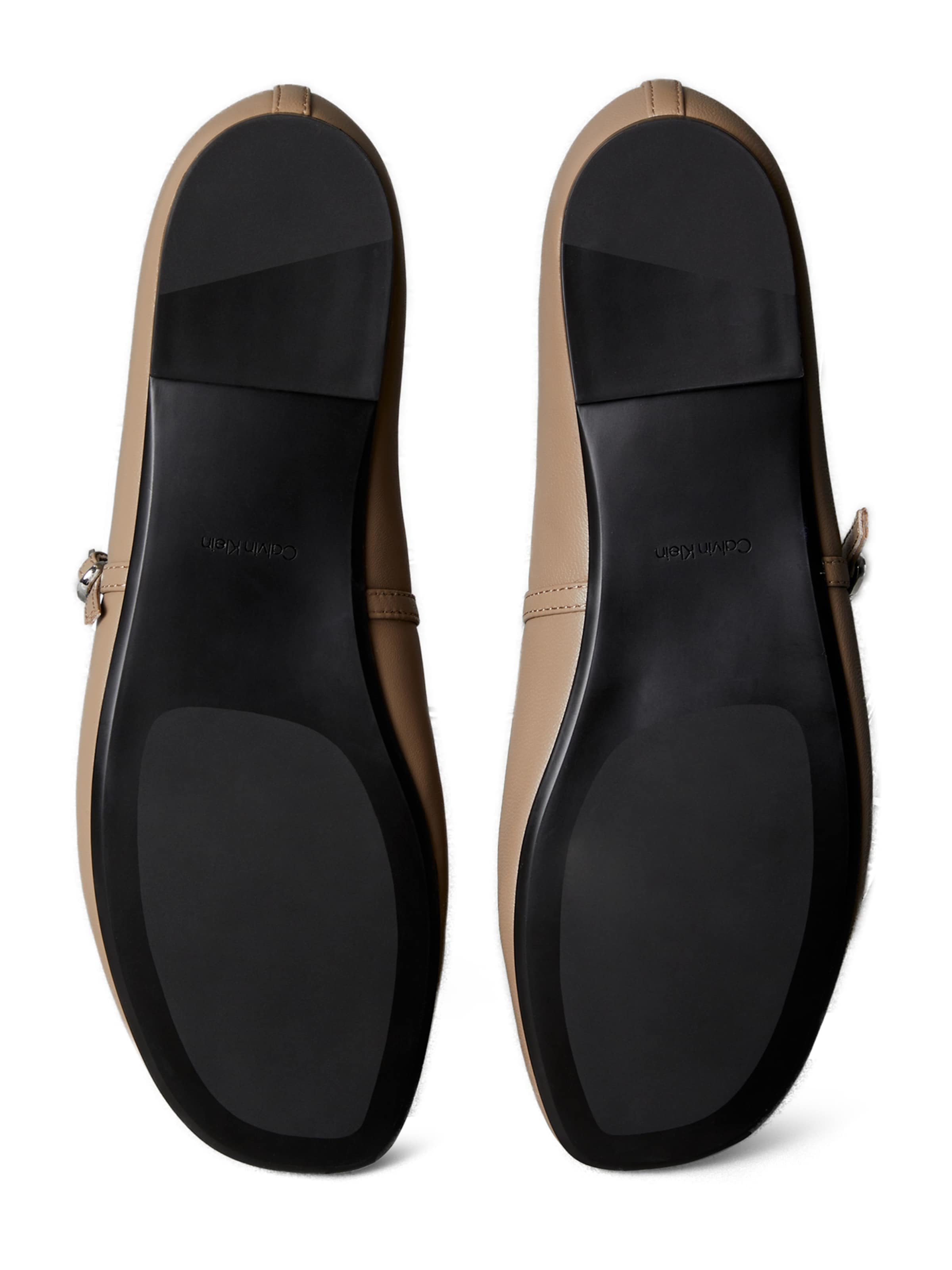 Calvin Klein Балетки с ремешком в Серый