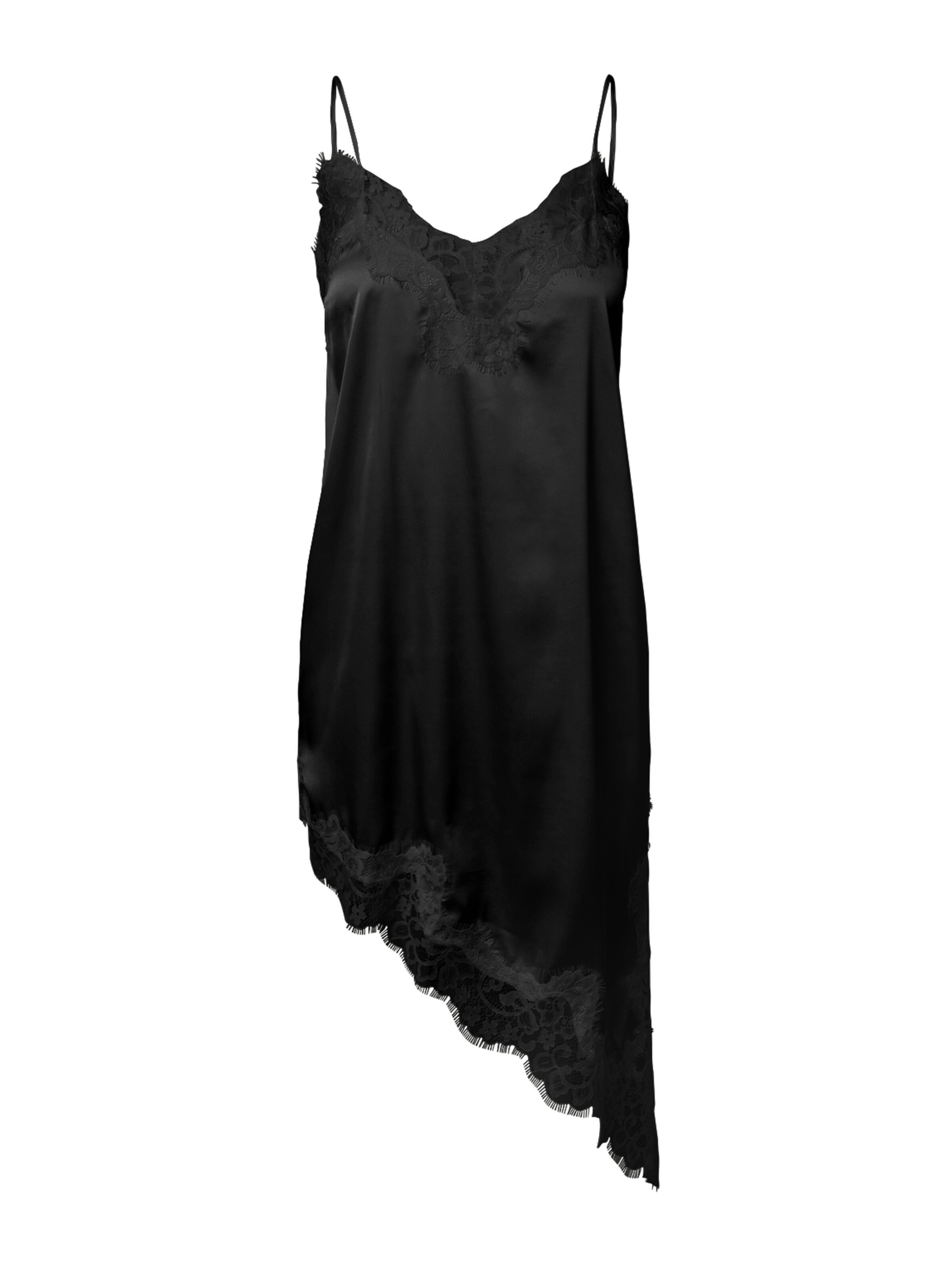 PIECES Kleid 'PCNOMI' in Schwarz: Vorderseite