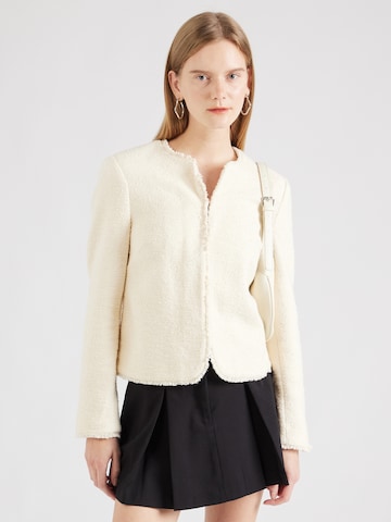 Marks & Spencer Tussenjas in Beige: voorkant