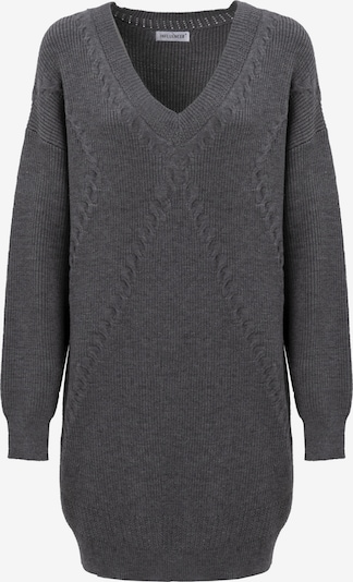 Influencer Úpletové šaty - šedá, Produkt